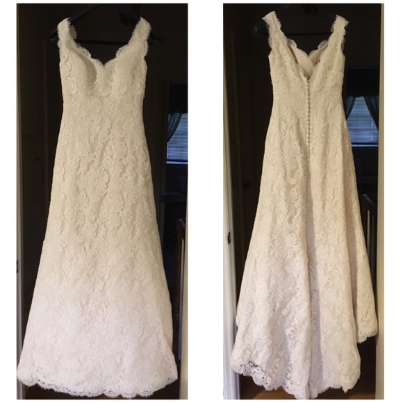 Paloma Blanca Rosalyn Lace Bridal Gown - Picture 3 of 7